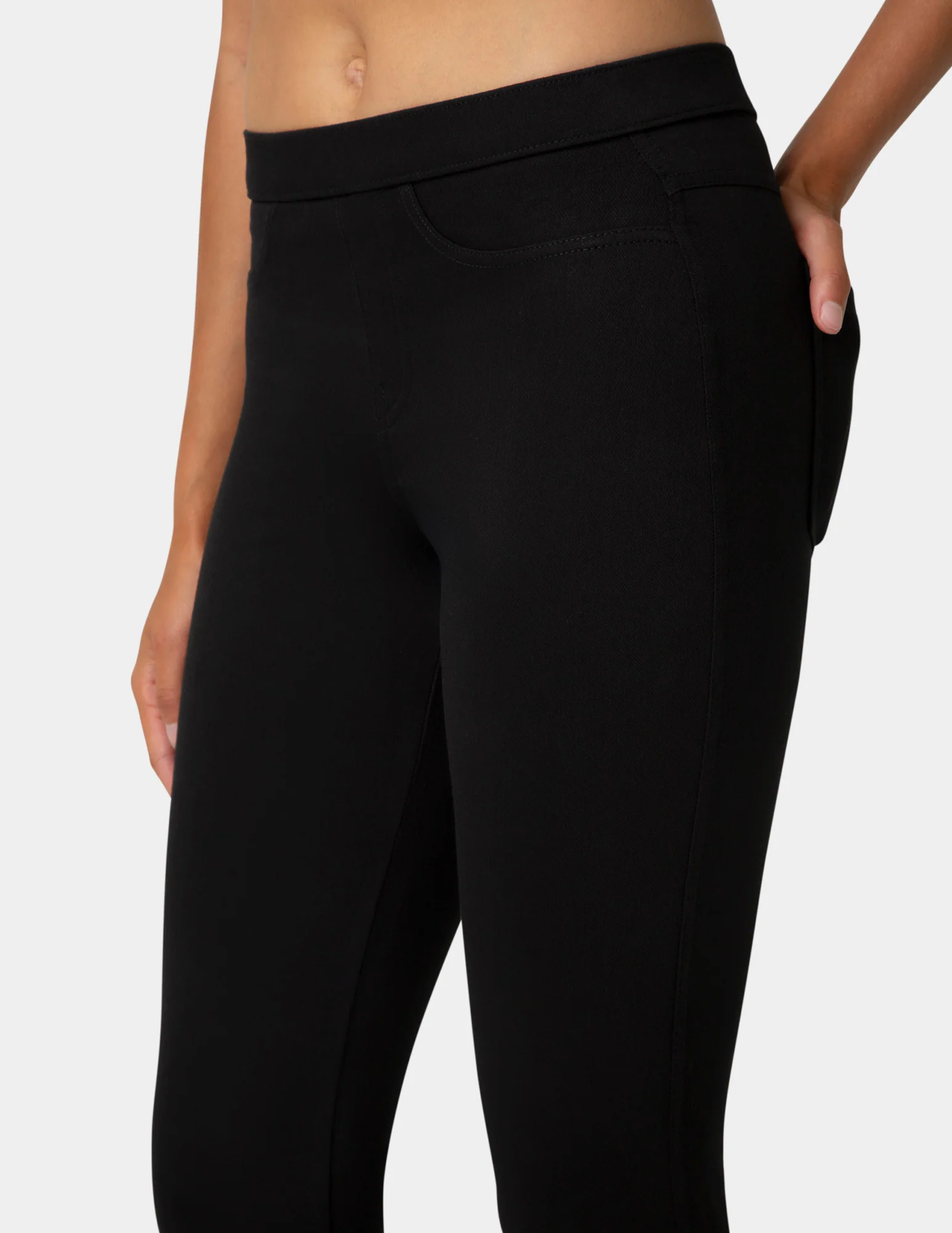 Classic Indigo Denim Capri - Image 3