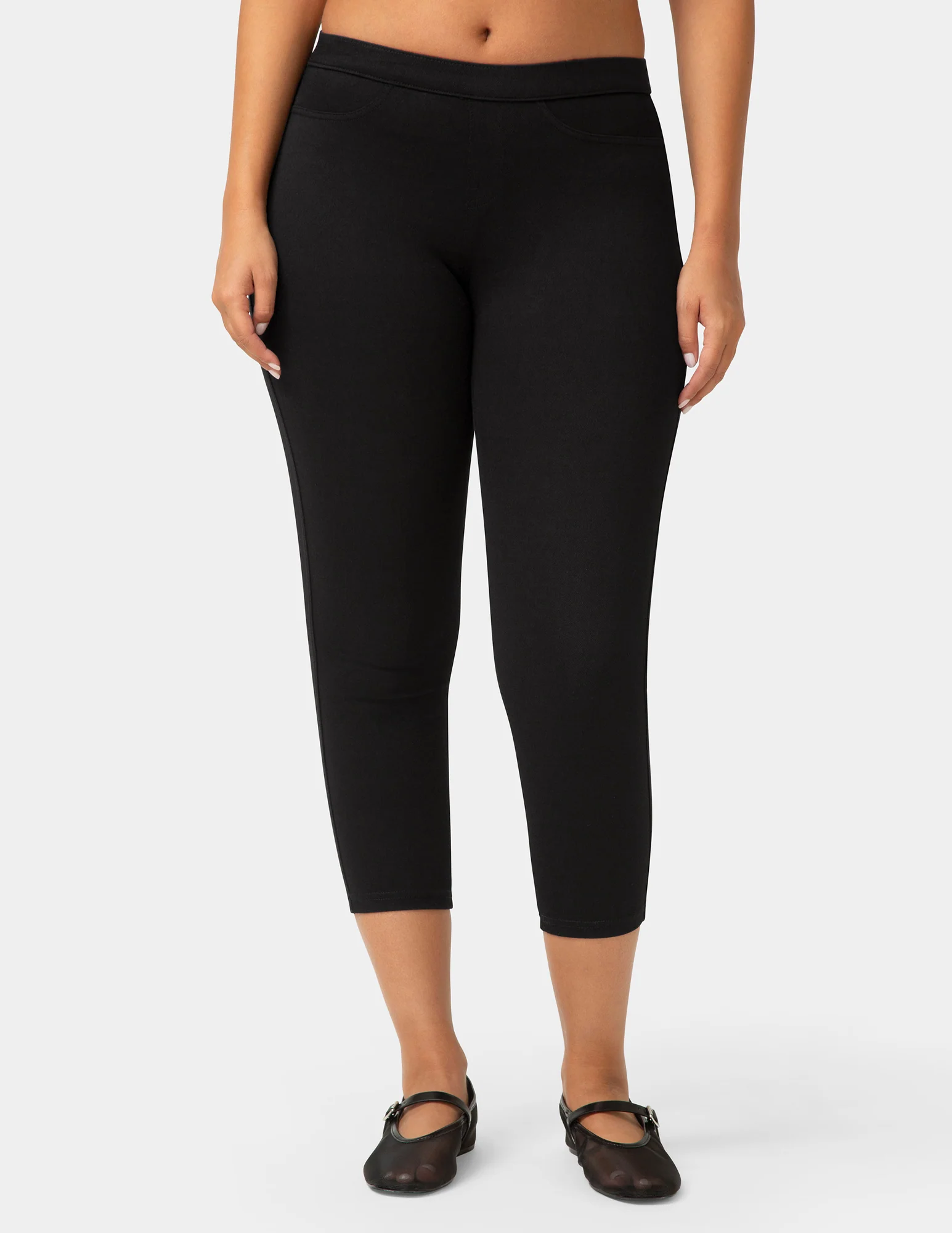 Classic Indigo Denim Capri - Image 6