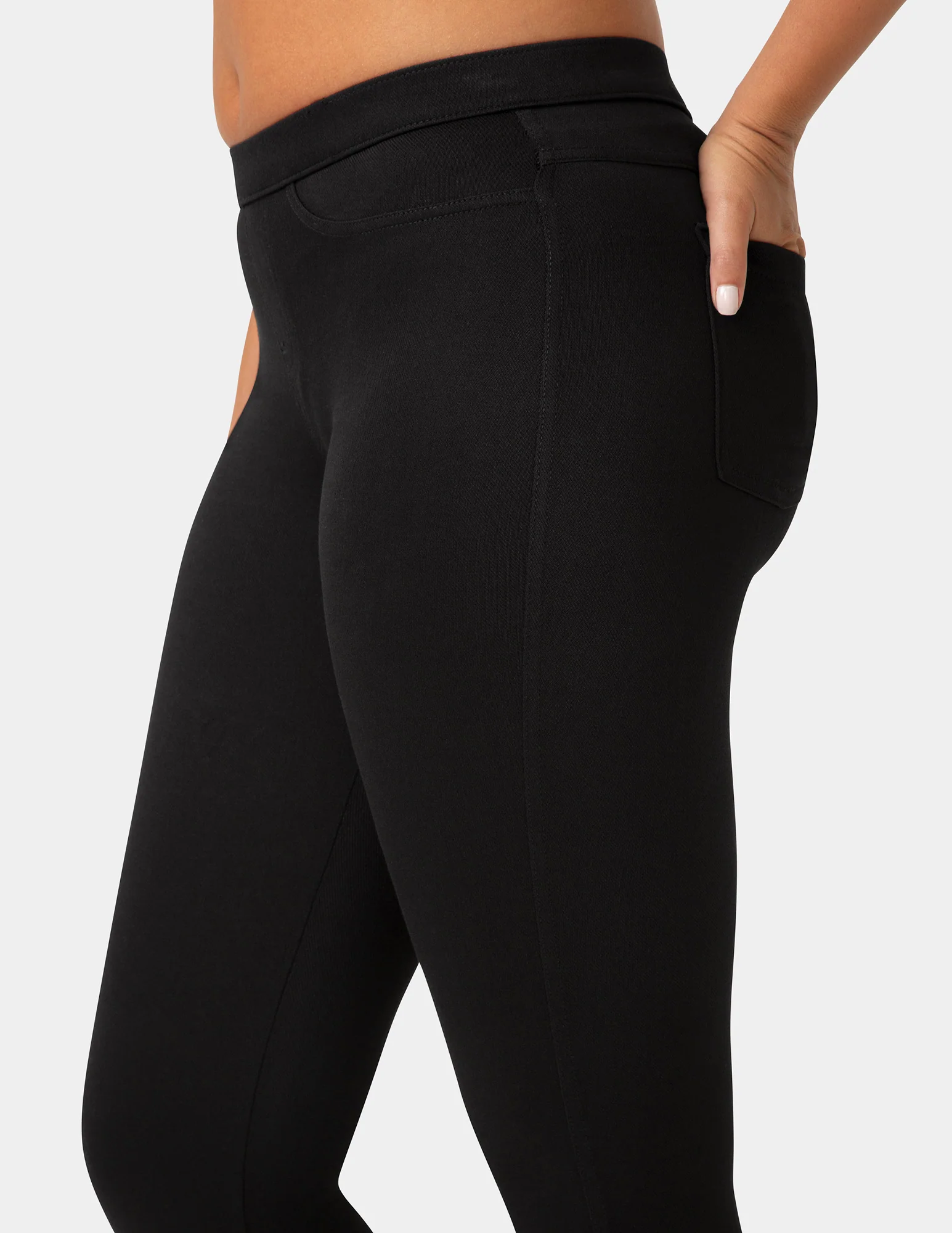 Classic Indigo Denim Capri - Image 8