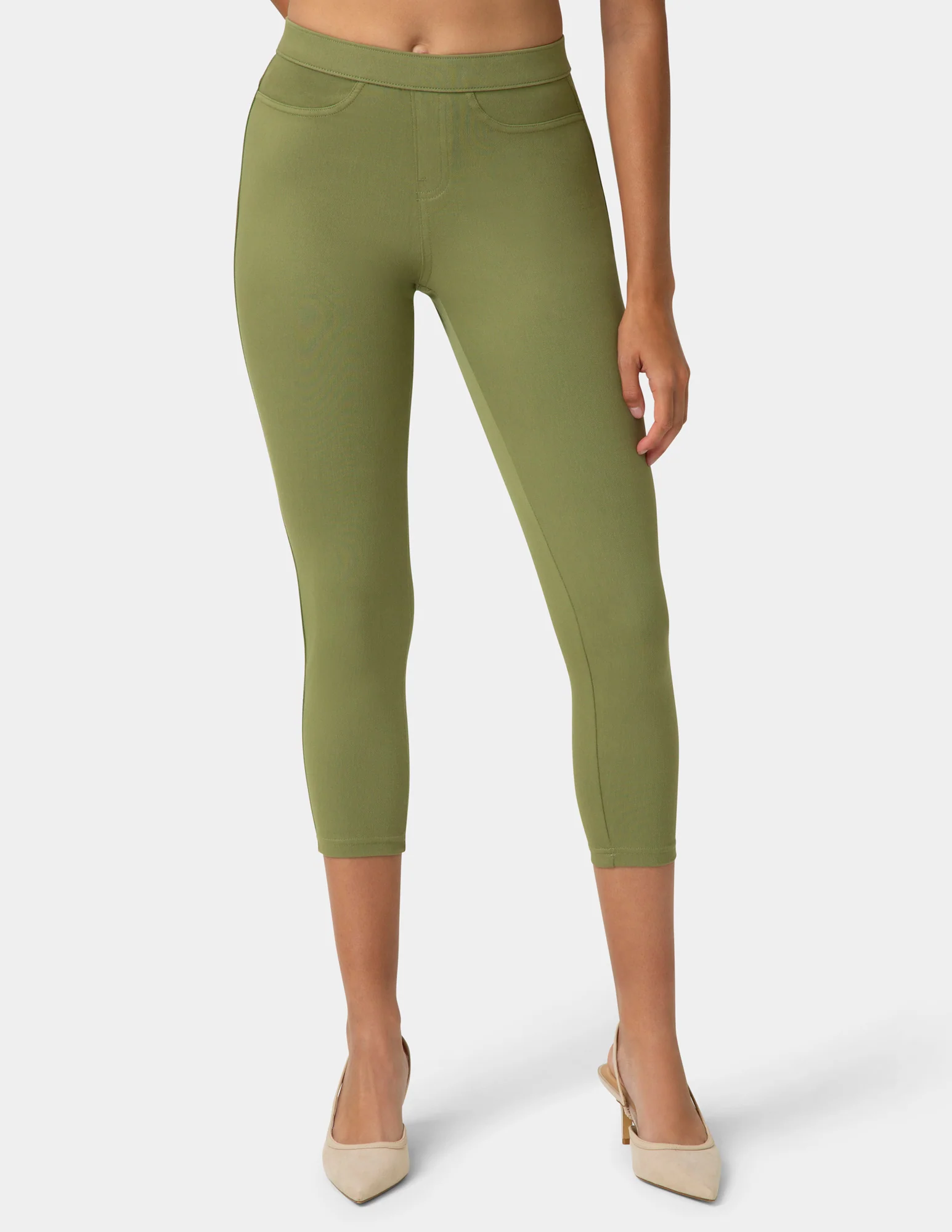 Classic Indigo Denim Capri - Image 2