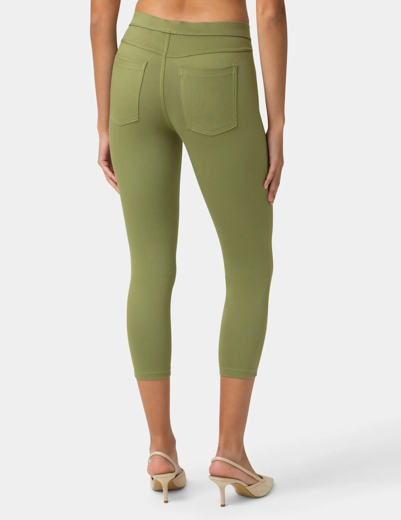 Classic Indigo Denim Capri - Image 4