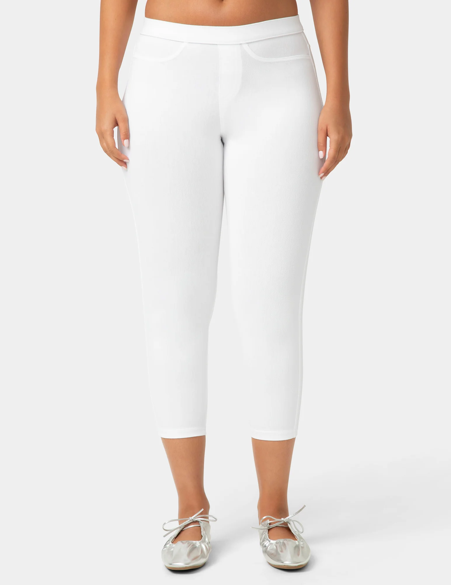 Classic Indigo Denim Capri - Image 6