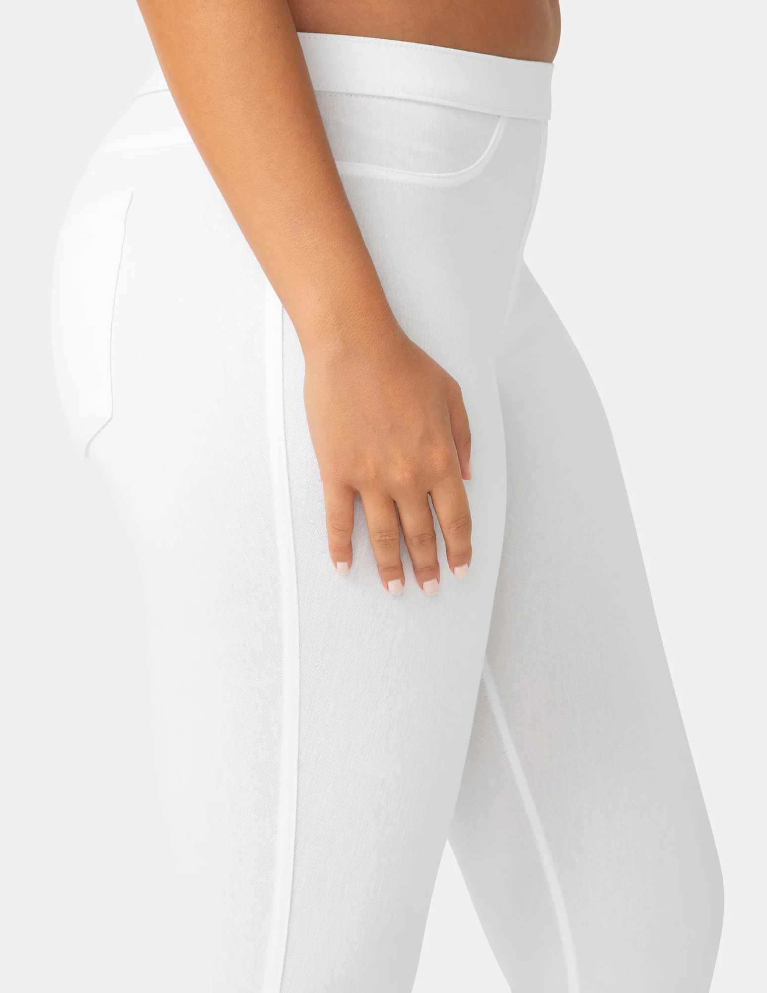 Classic Indigo Denim Capri - Image 8