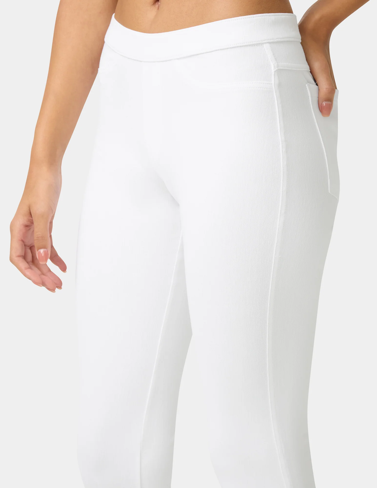 Classic Indigo Denim Leggings - Image 4