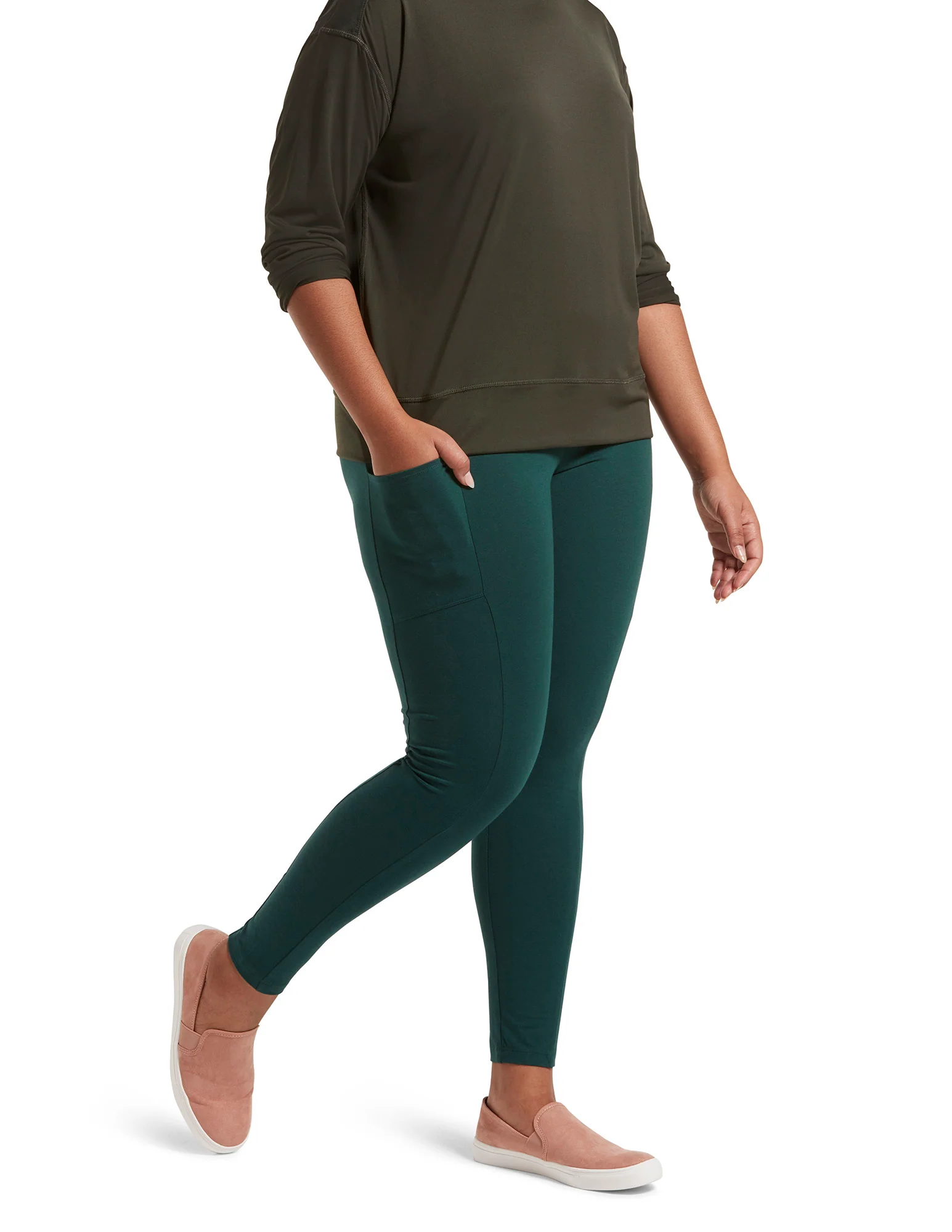 Cotton Tech Pocket Leggings - Image 4