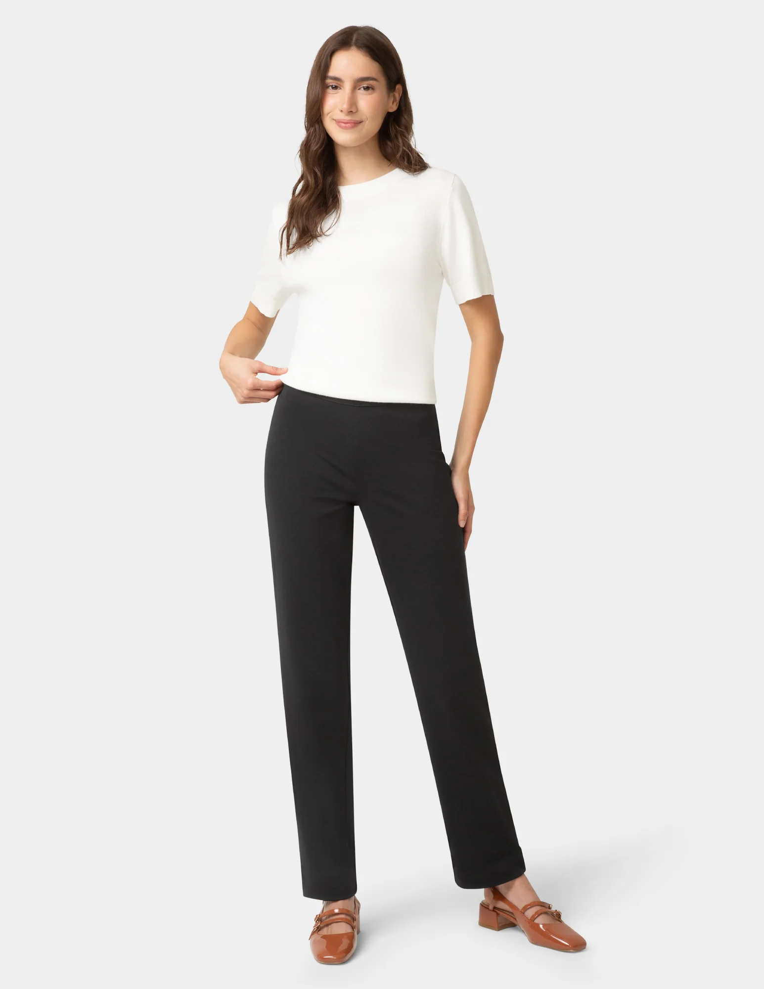 Ponte Straight Leg Leggings