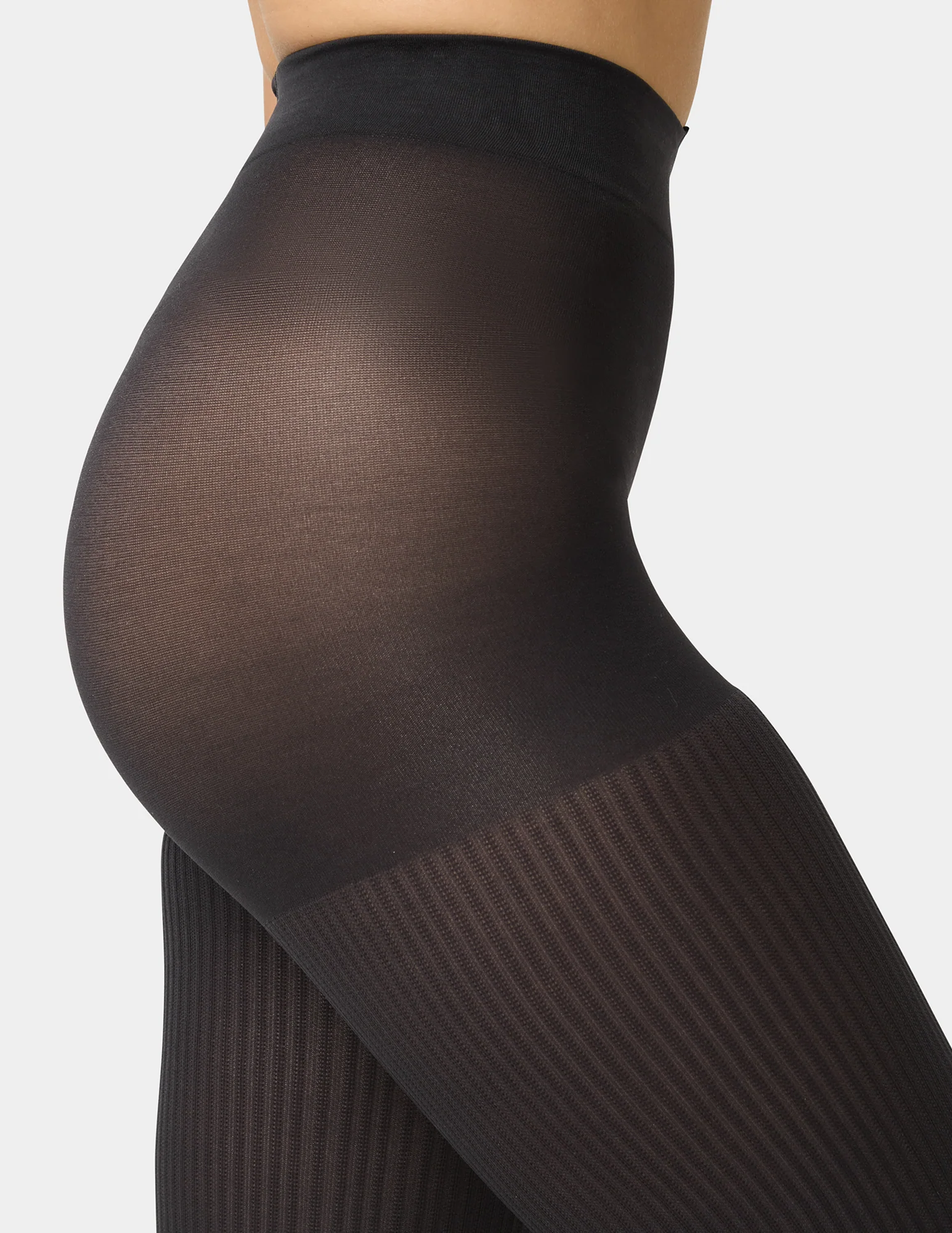 Rib Control Top Tights - Image 4