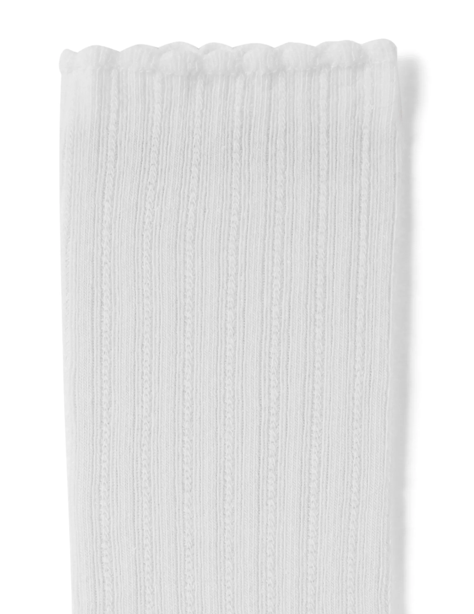 Scallop Pointelle Sock - 3 Pair Pack - Image 4