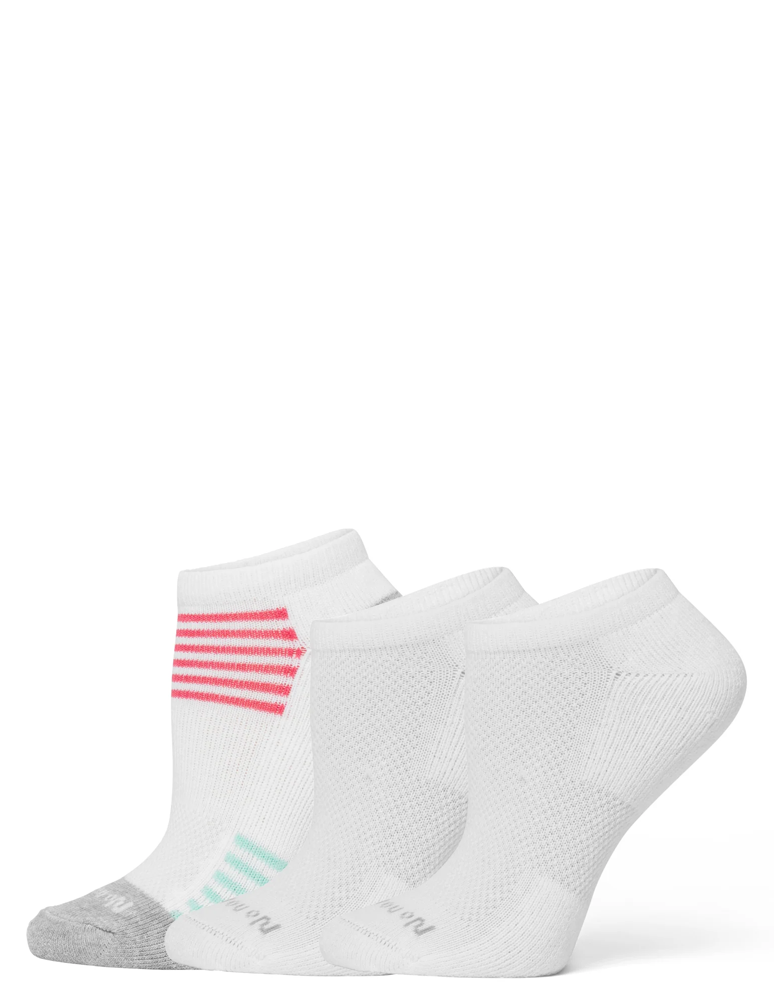 Soft & Breathable Cushioned No Show Socks 3 Pair Pack - Image 5