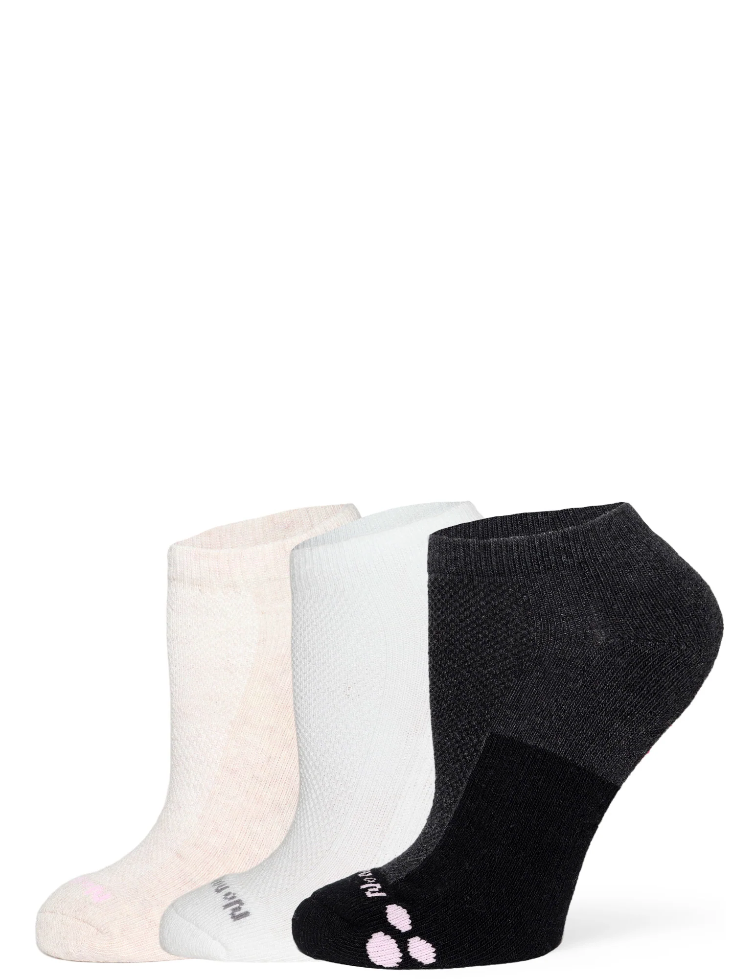 Soft & Breathable Cushioned No Show Socks 3 Pair Pack - Image 2
