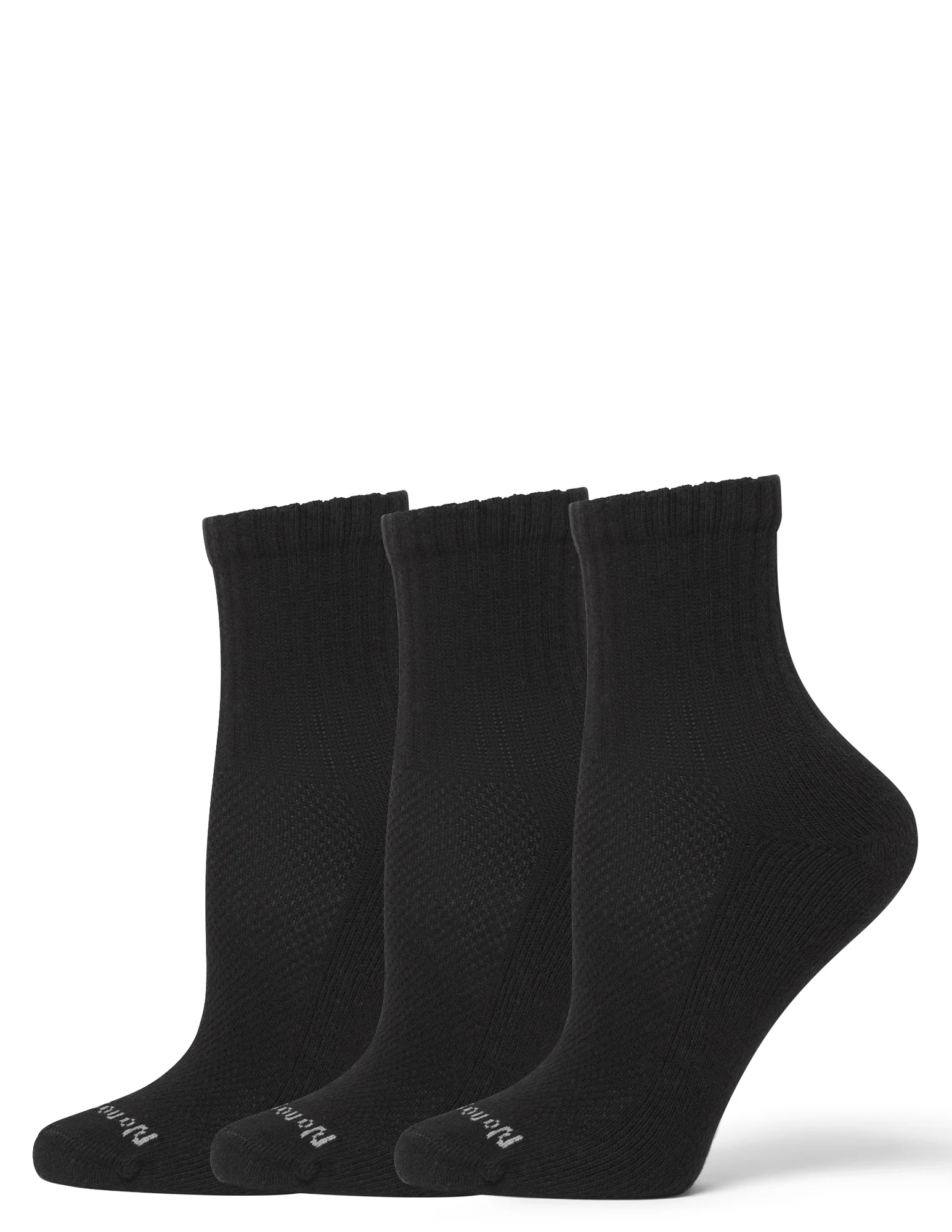Soft & Breathable Women's Cushioned Mini Crew Socks 3 Pair Pack - Image 5