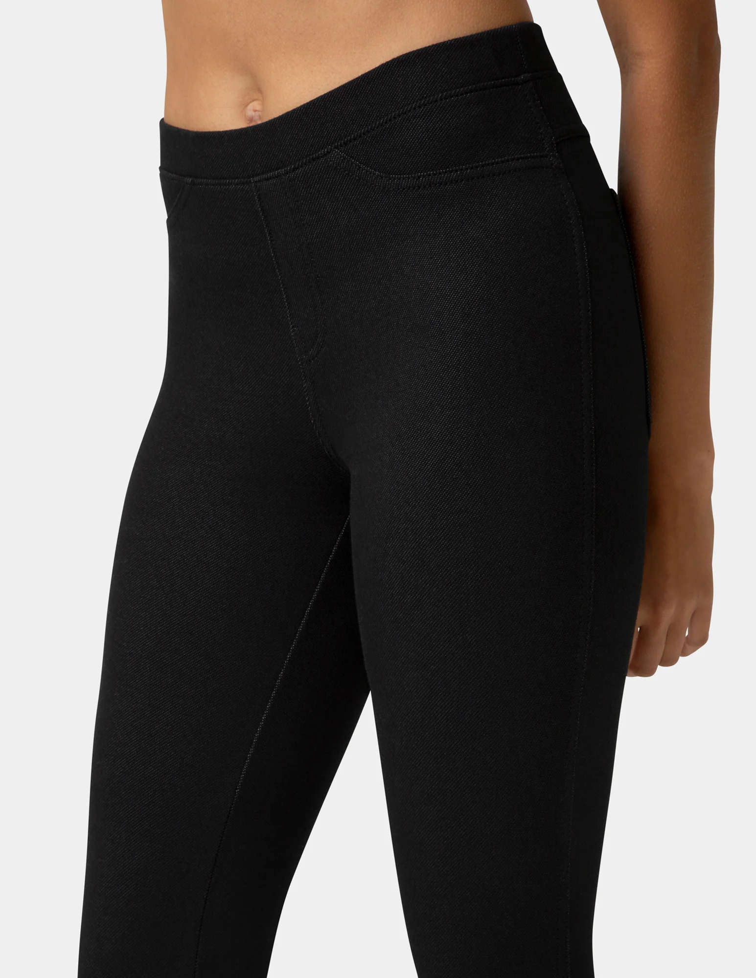 Stretch Denim Leggings - Image 4