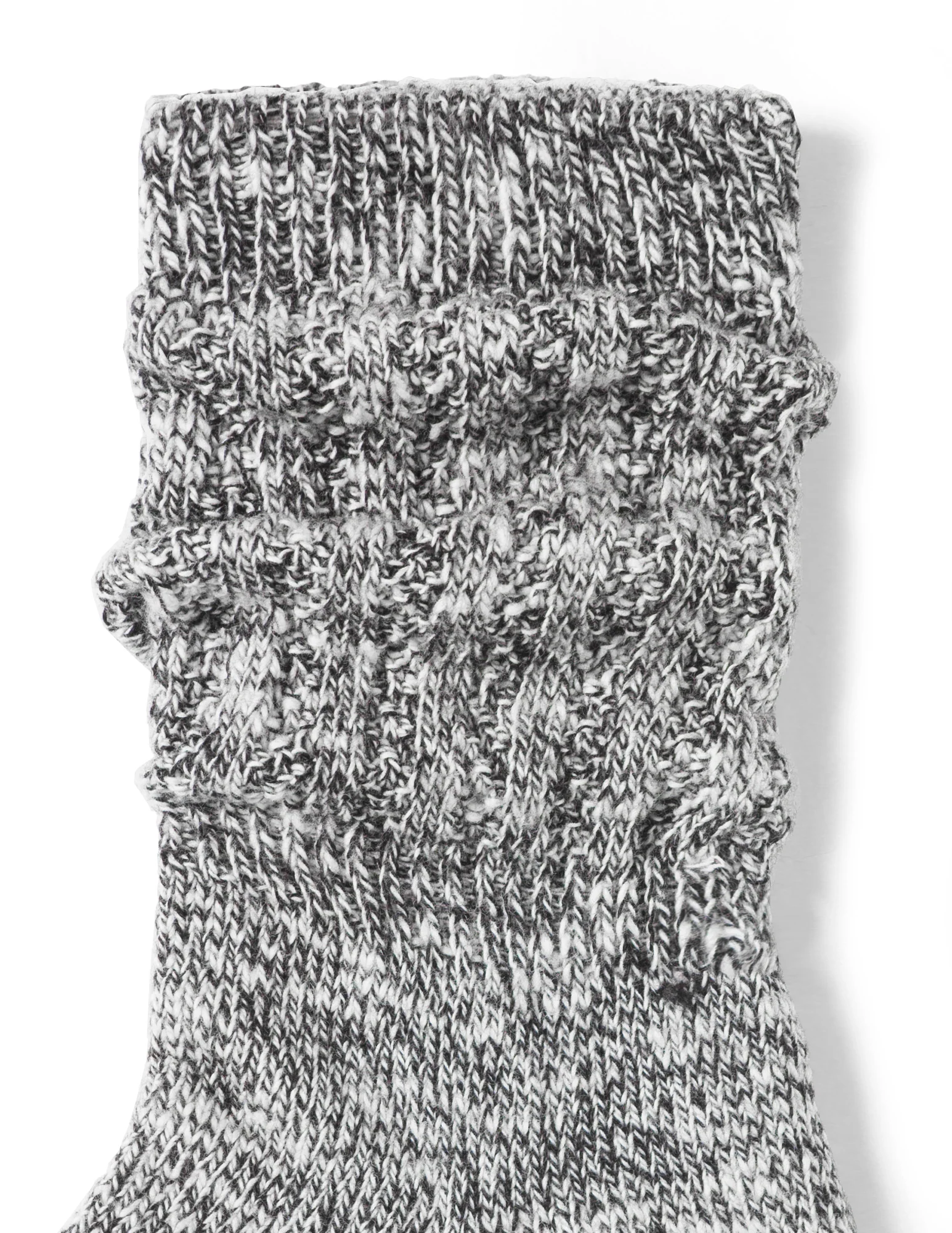 Super Soft Marl Slub Crew Sock 2 Pair Pack - Image 3